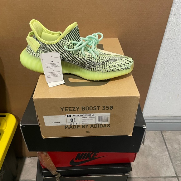 adidas Other - Adidas Yeezy Boost 350 V2 in Neon Yellow and Black